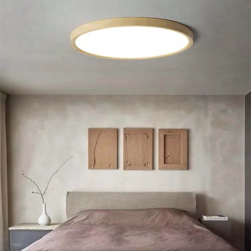 Jasna lampa sufitowa LED - Nowoczesne przyciemniane oświetlenie