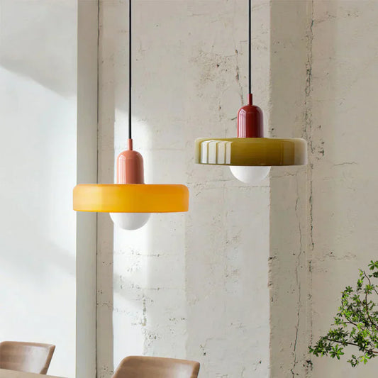 Modne lampa wisząca z marmuru w stylu skandynawskim