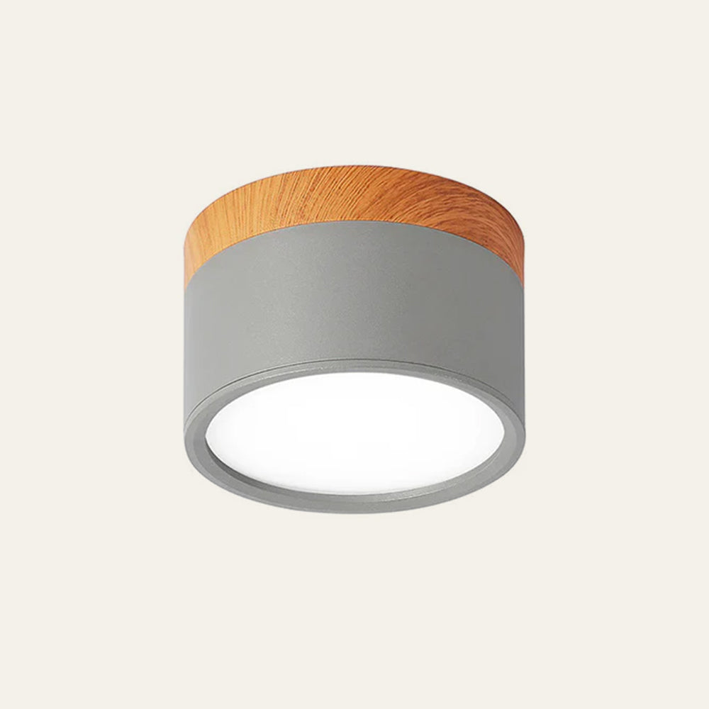 Kompaktowa montowana cylindryczna lampa sufitowa LED