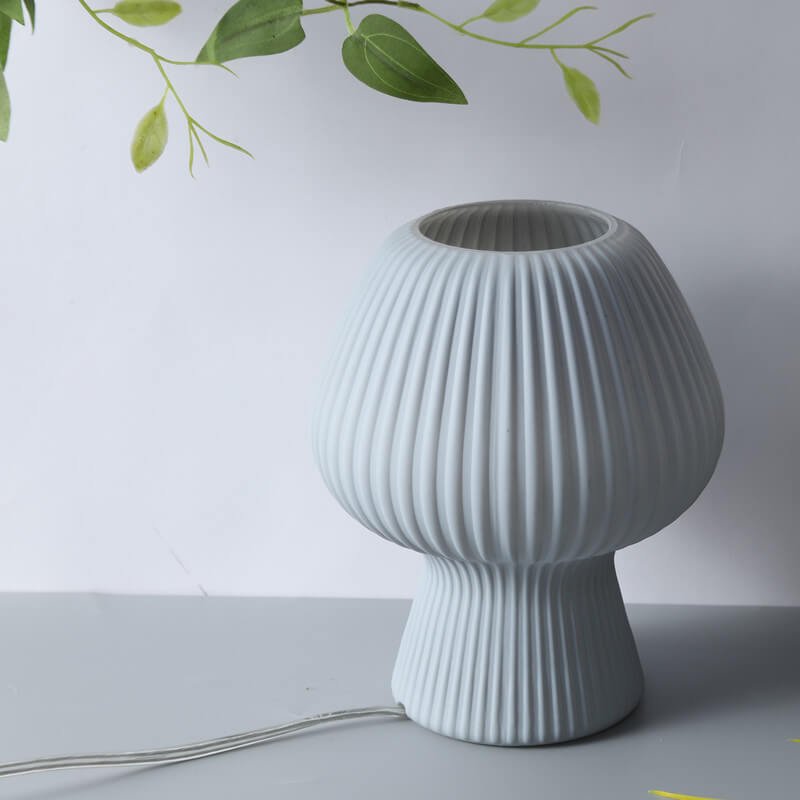 Minimalistyczne oświetlenie nocne lampka grzybek