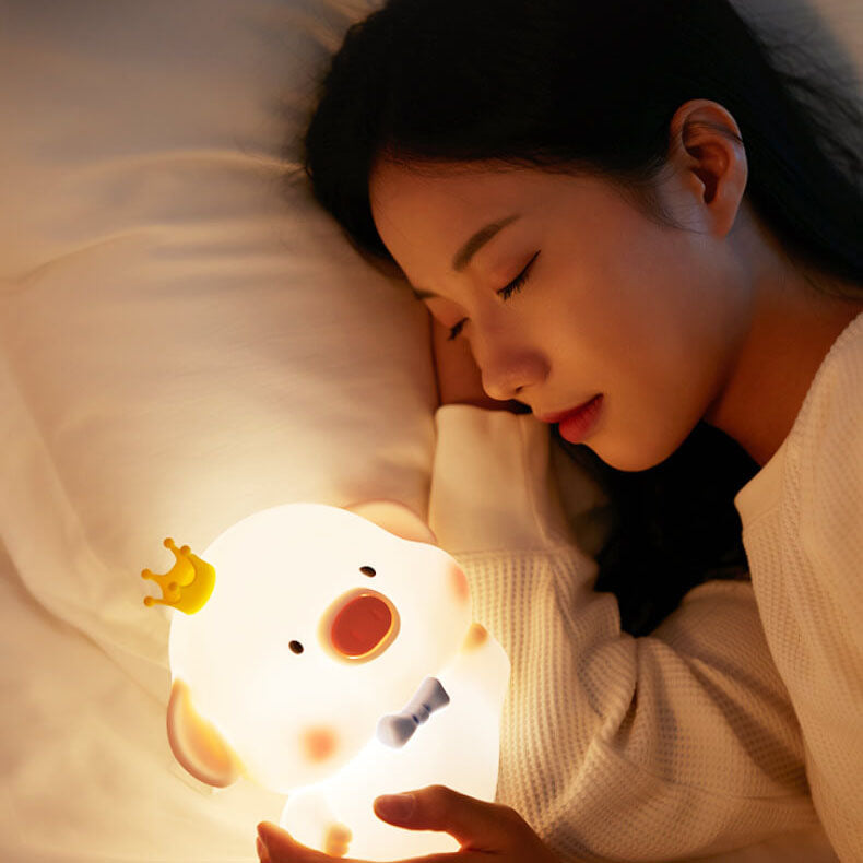 Lampka nocna LED Piggy na stolik nocny