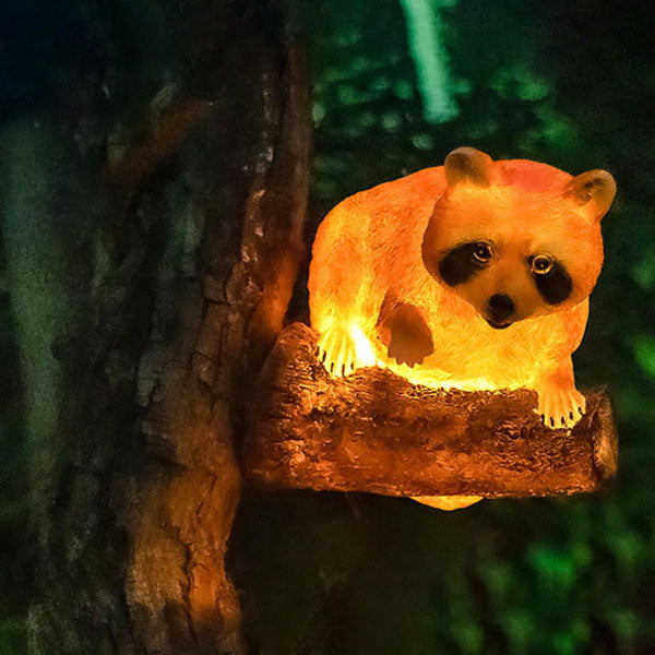 Nowoczesna lampa ogrodowa Słoneczna przyroda