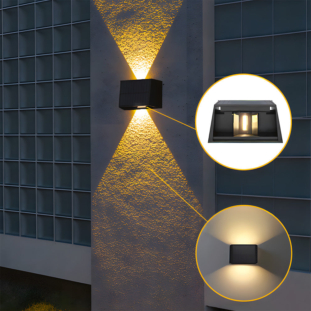 Lampa zewnętrzna LED zasilana energią słoneczną