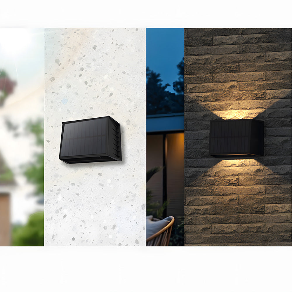 Lampa zewnętrzna LED zasilana energią słoneczną