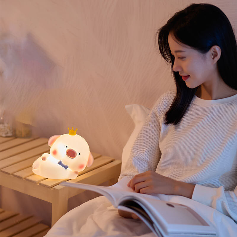 Lampka nocna LED Piggy na stolik nocny