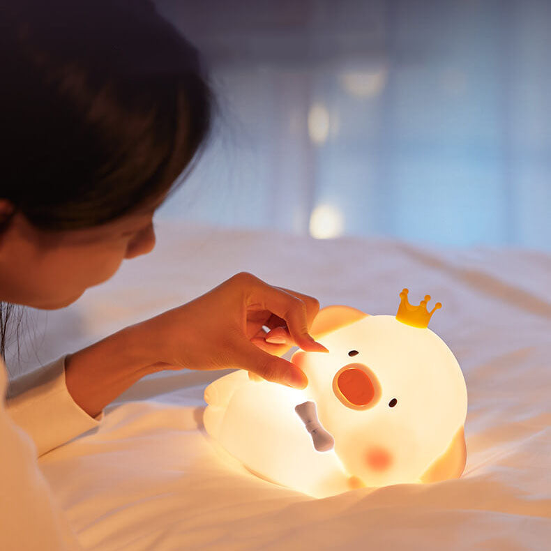 Lampka nocna LED Piggy na stolik nocny