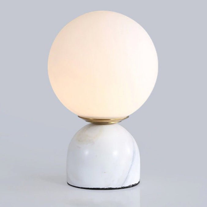 Nowoczesna lampa stołowa Orb Glow Kompaktowe światło otoczenia