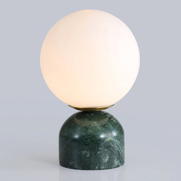 Nowoczesna lampa stołowa Orb Glow Kompaktowe światło otoczenia