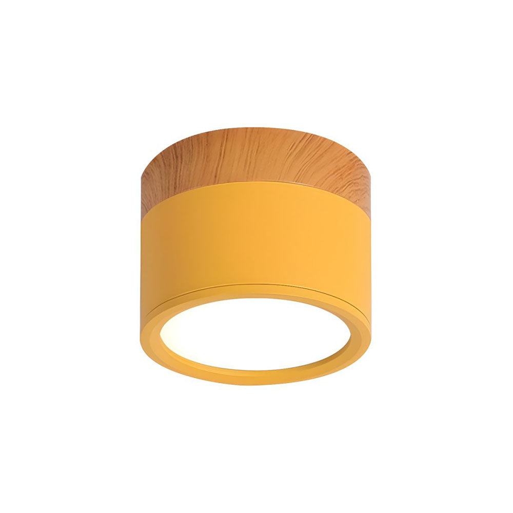Kompaktowa montowana cylindryczna lampa sufitowa LED