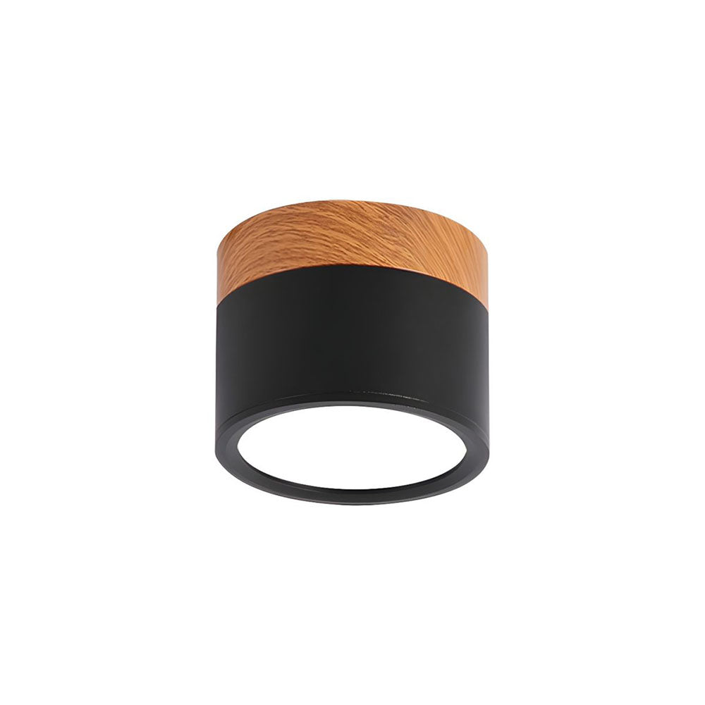 Kompaktowa montowana cylindryczna lampa sufitowa LED