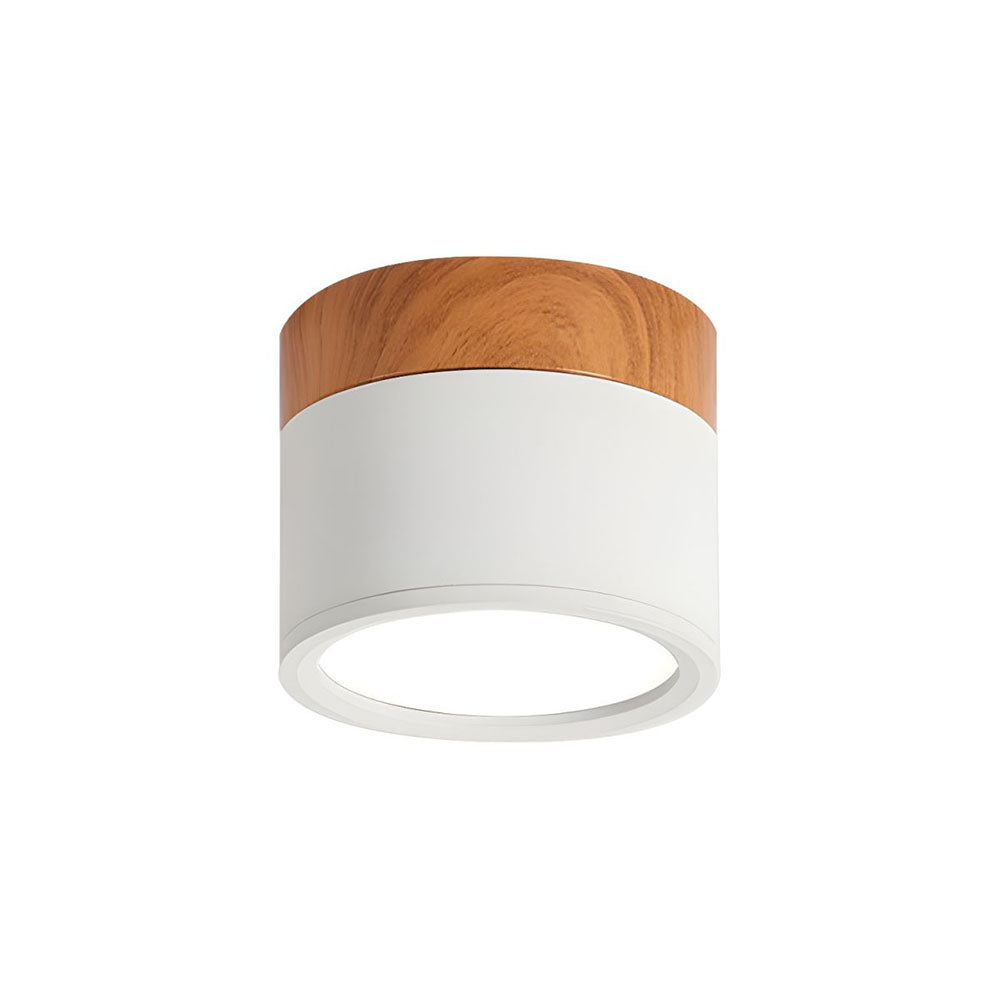 Kompaktowa montowana cylindryczna lampa sufitowa LED