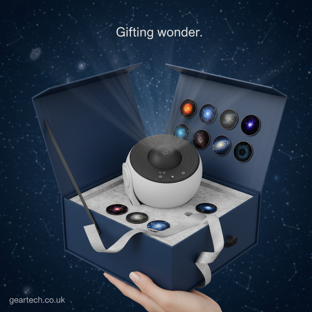 Magiczny zachwycający projektor gwiazd LED 360° obrotowy