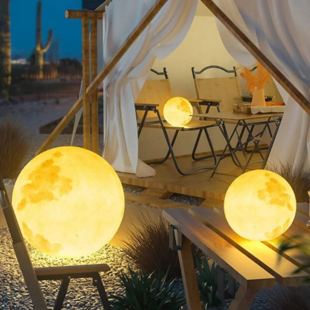 Solarna lampa ogrodowa z 16 kolorami