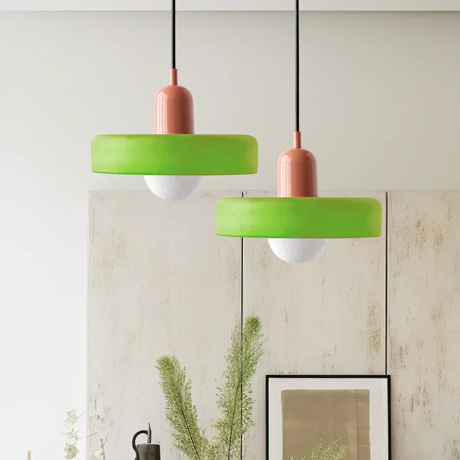 Modne lampa wisząca z marmuru w stylu skandynawskim