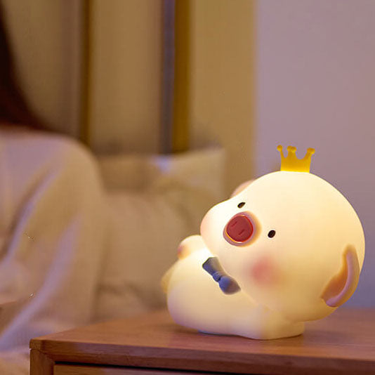 Lampka nocna LED Piggy na stolik nocny