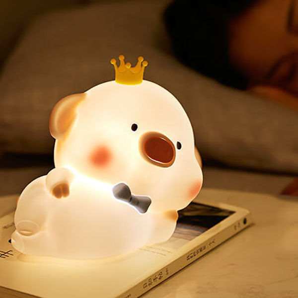 Lampka nocna LED Piggy na stolik nocny