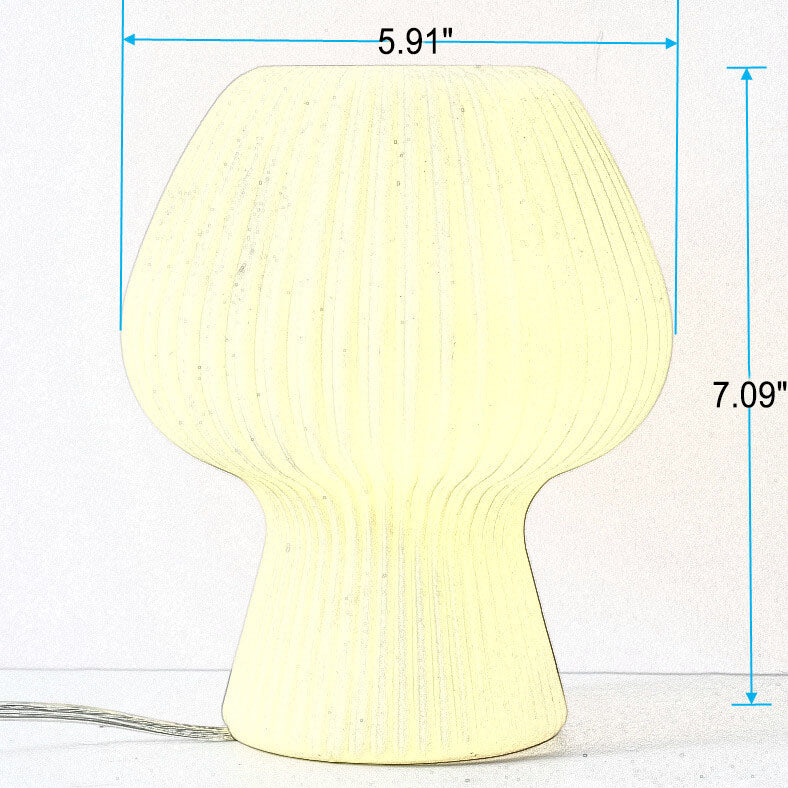 Minimalistyczne oświetlenie nocne lampka grzybek
