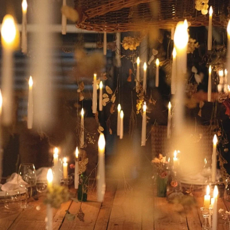 Magiczne pływające świeczki LED z pilotem zdalnego sterowania