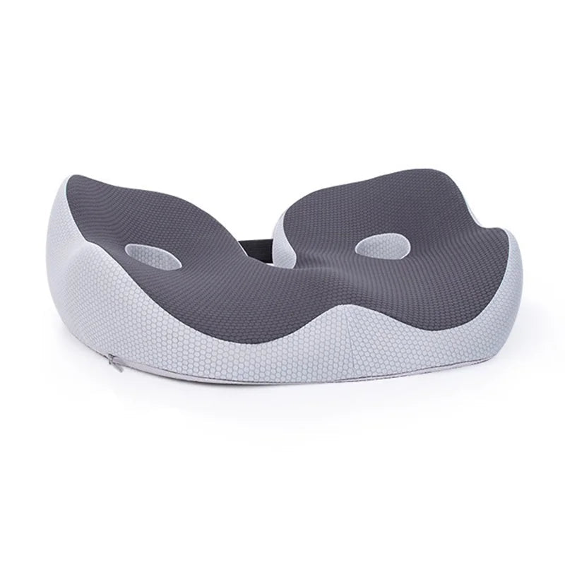 Memory foam seat cushion – improves posture and back support