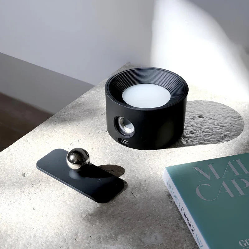 Magnetic LED Wall Lamp with Rechargeable and Adjustable 360° Head