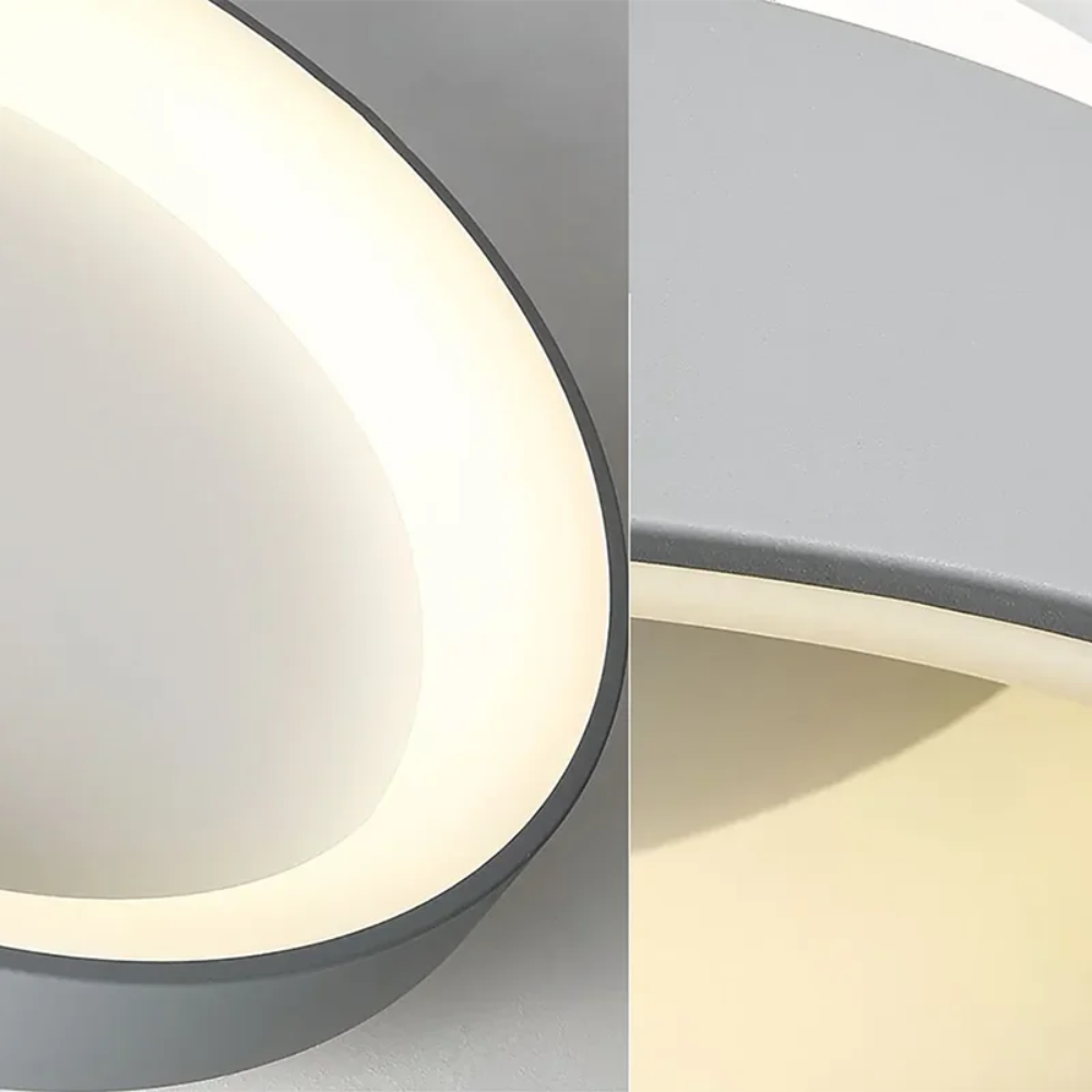 Oświetlenie wnętrz Nordycka okrągła lampa sufitowa LED