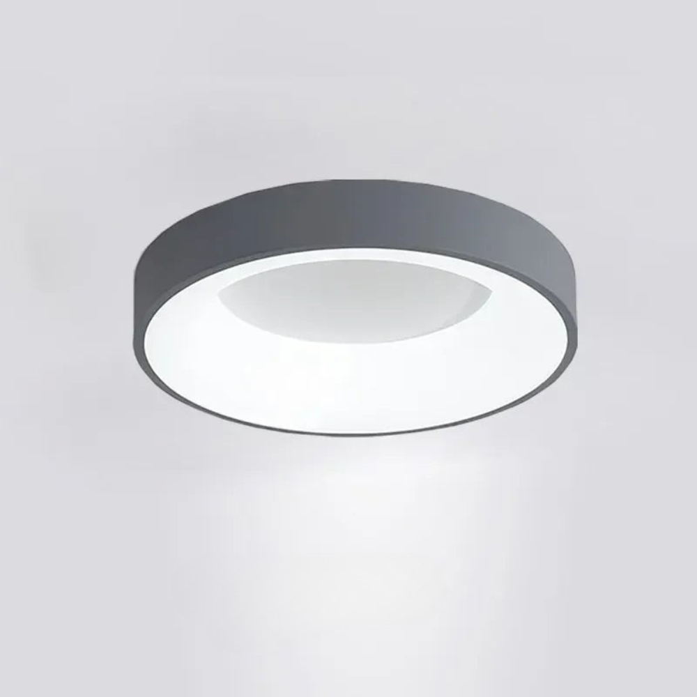 Oświetlenie wnętrz Nordycka okrągła lampa sufitowa LED
