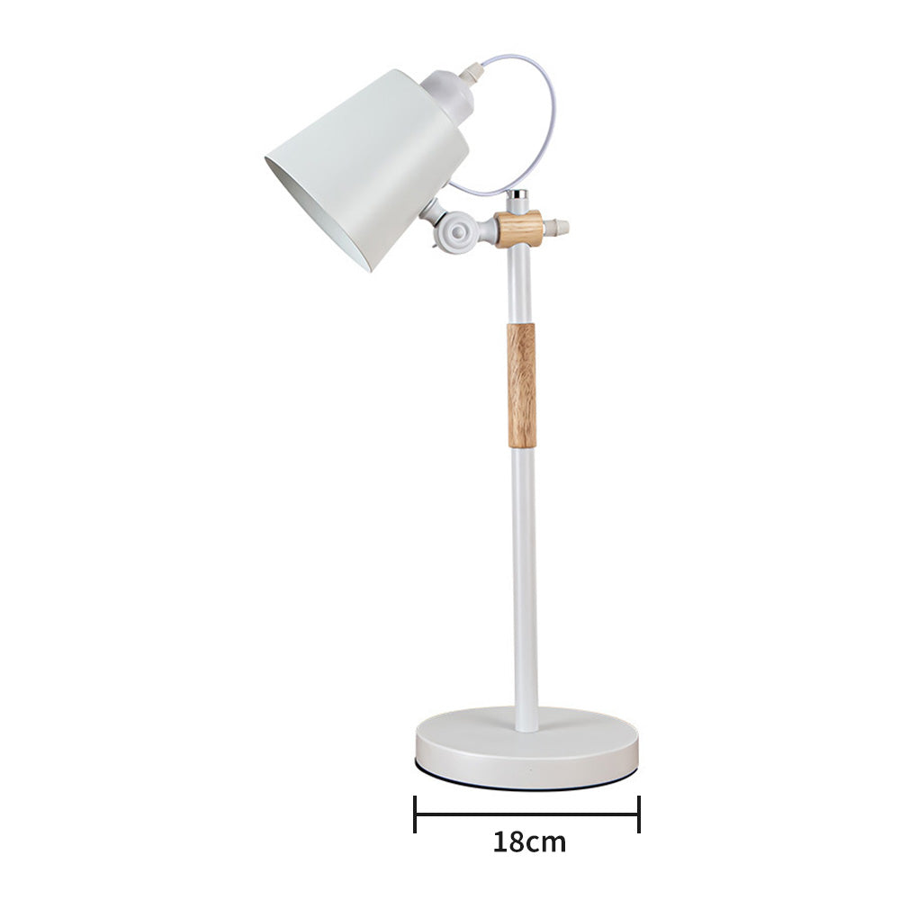 Minimalistyczna lampka nocna do sypialni w stylu skandynawskim z oświetleniem LED