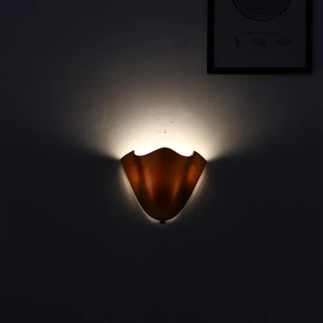 Kinkiet LED w stylu retro do wnętrz