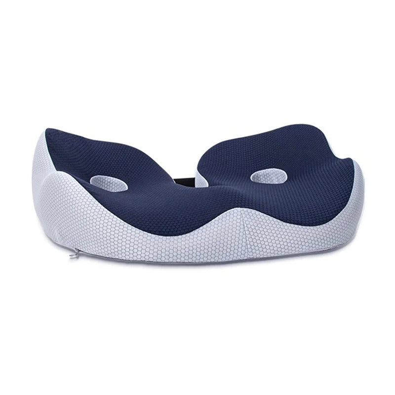Memory foam seat cushion – improves posture and back support