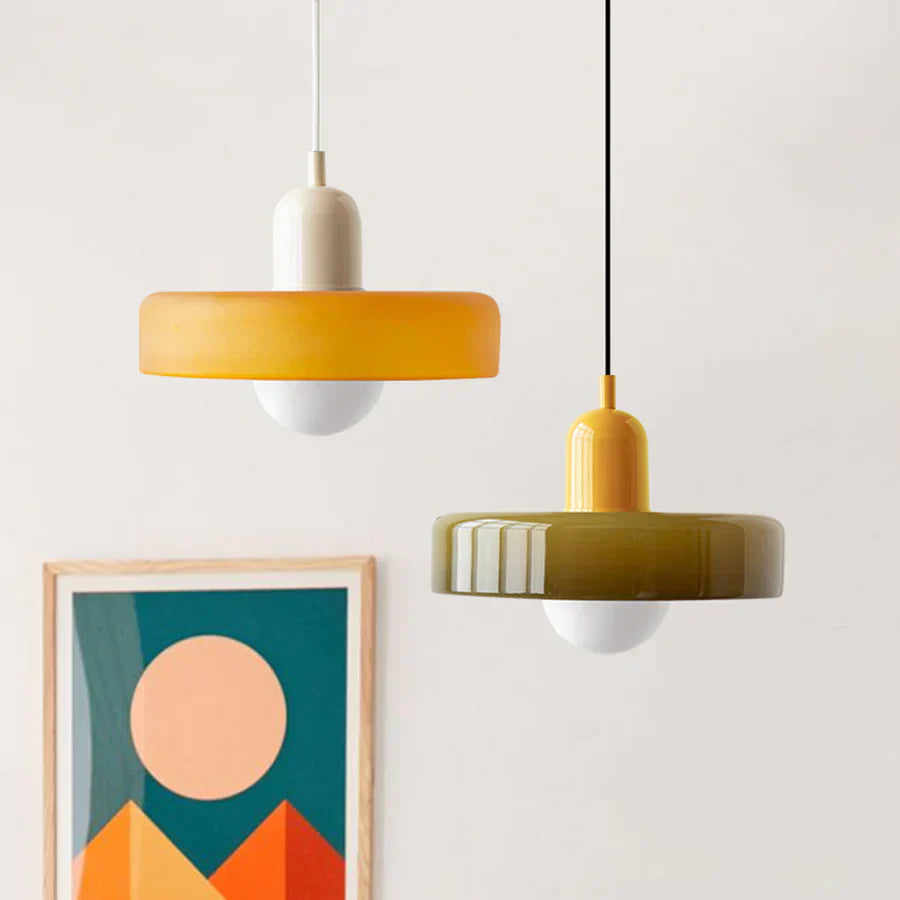 Modne lampa wisząca z marmuru w stylu skandynawskim