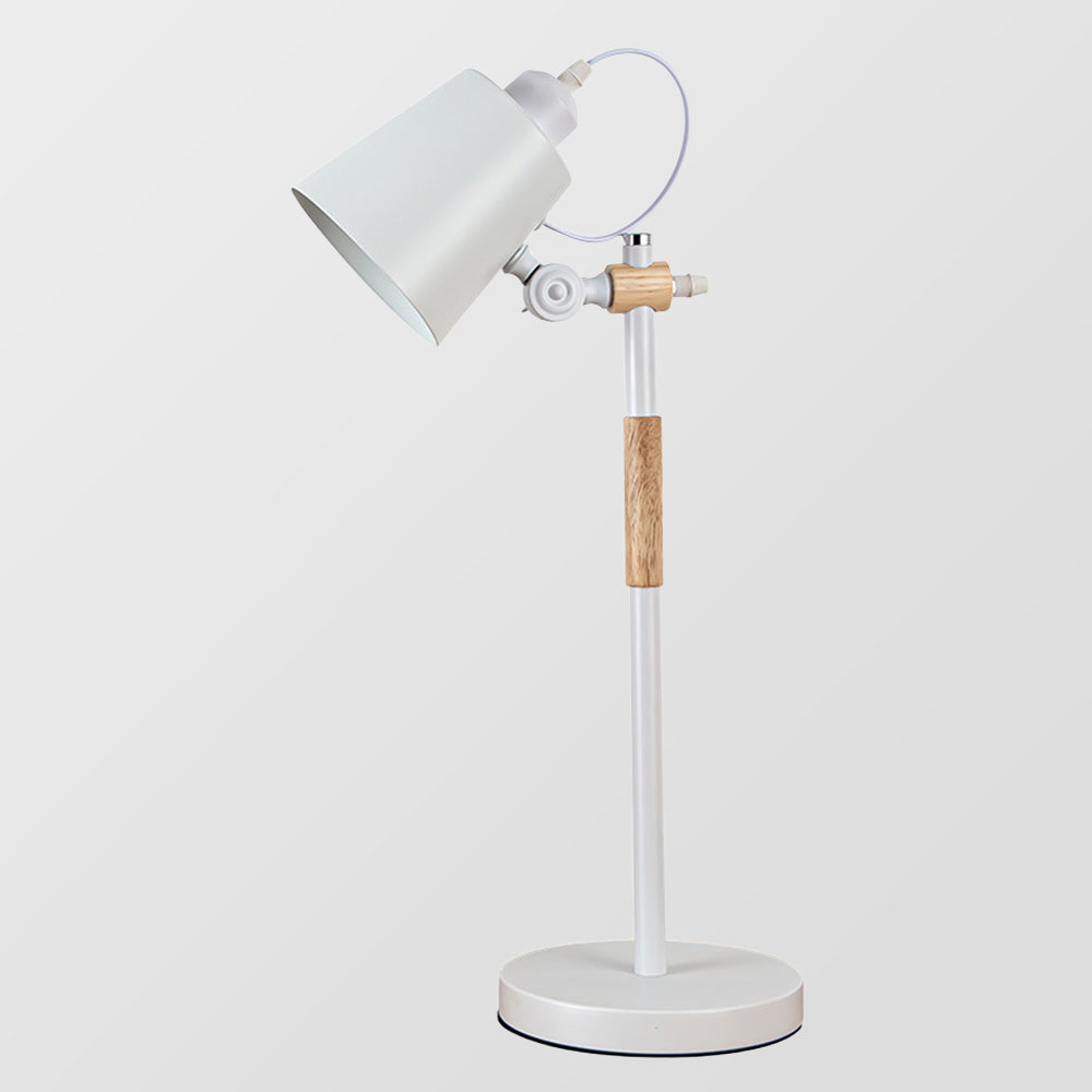 Minimalistyczna lampka nocna do sypialni w stylu skandynawskim z oświetleniem LED
