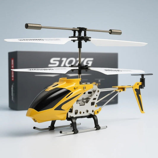 Stabilny Helikopter RC 3-Kanałowy z Żyroskopem i LED – Mini Zdalnie Sterowany na USB