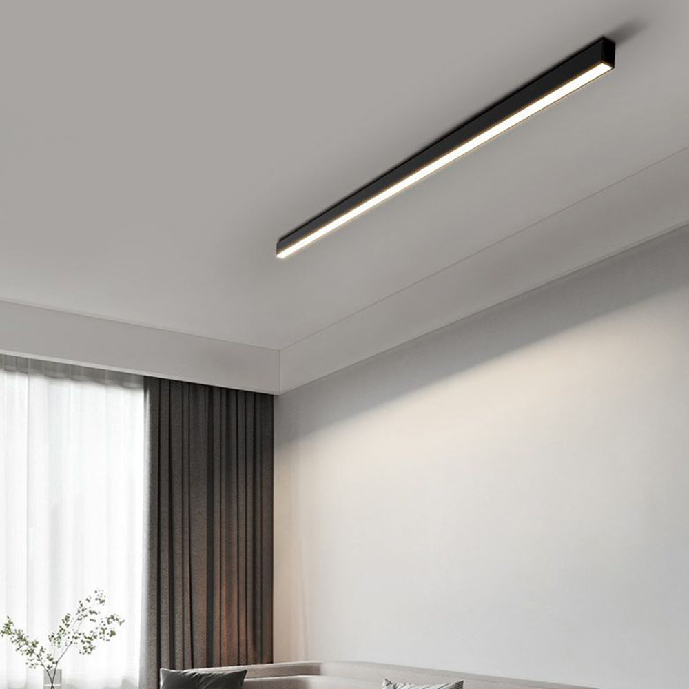 Nowoczesna Smukła Liniowa Lampa Sufitowa LED do Wnętrz