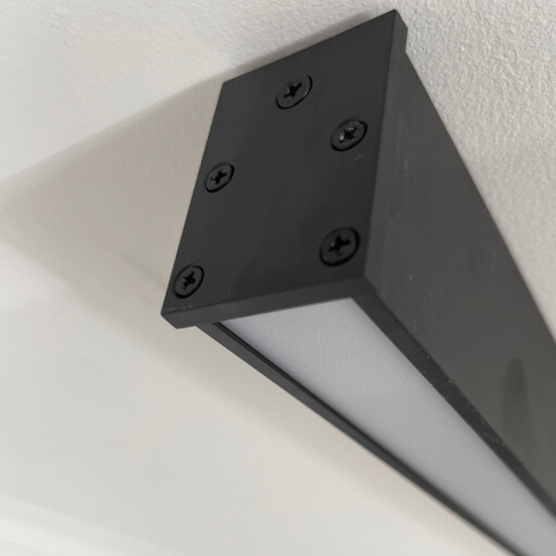 Nowoczesna Smukła Liniowa Lampa Sufitowa LED do Wnętrz