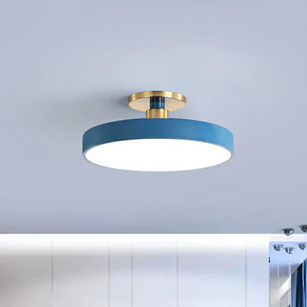 Elegancka spiralna lampa sufitowa LED z akrylu do nowoczesnych wnętrz