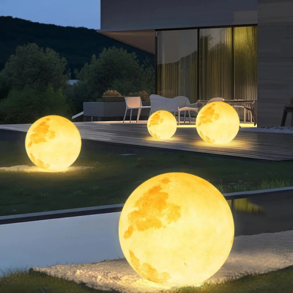Solarna lampa ogrodowa z 16 kolorami