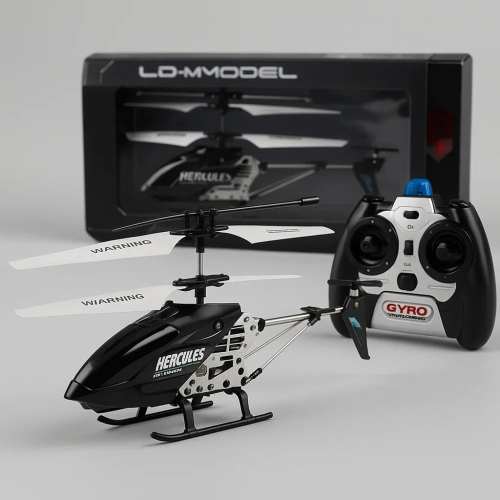 Stabilny Helikopter RC 3-Kanałowy z Żyroskopem i LED – Mini Zdalnie Sterowany na USB
