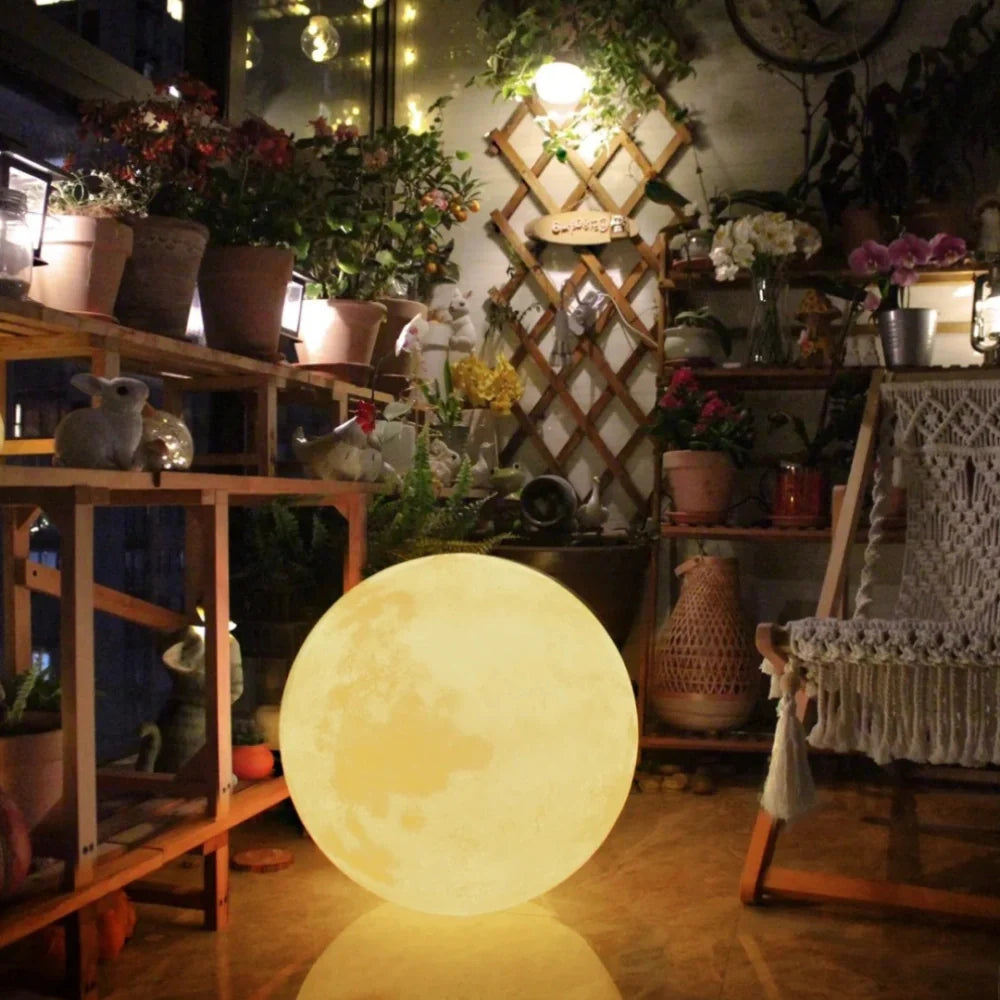 Solarna lampa ogrodowa z 16 kolorami