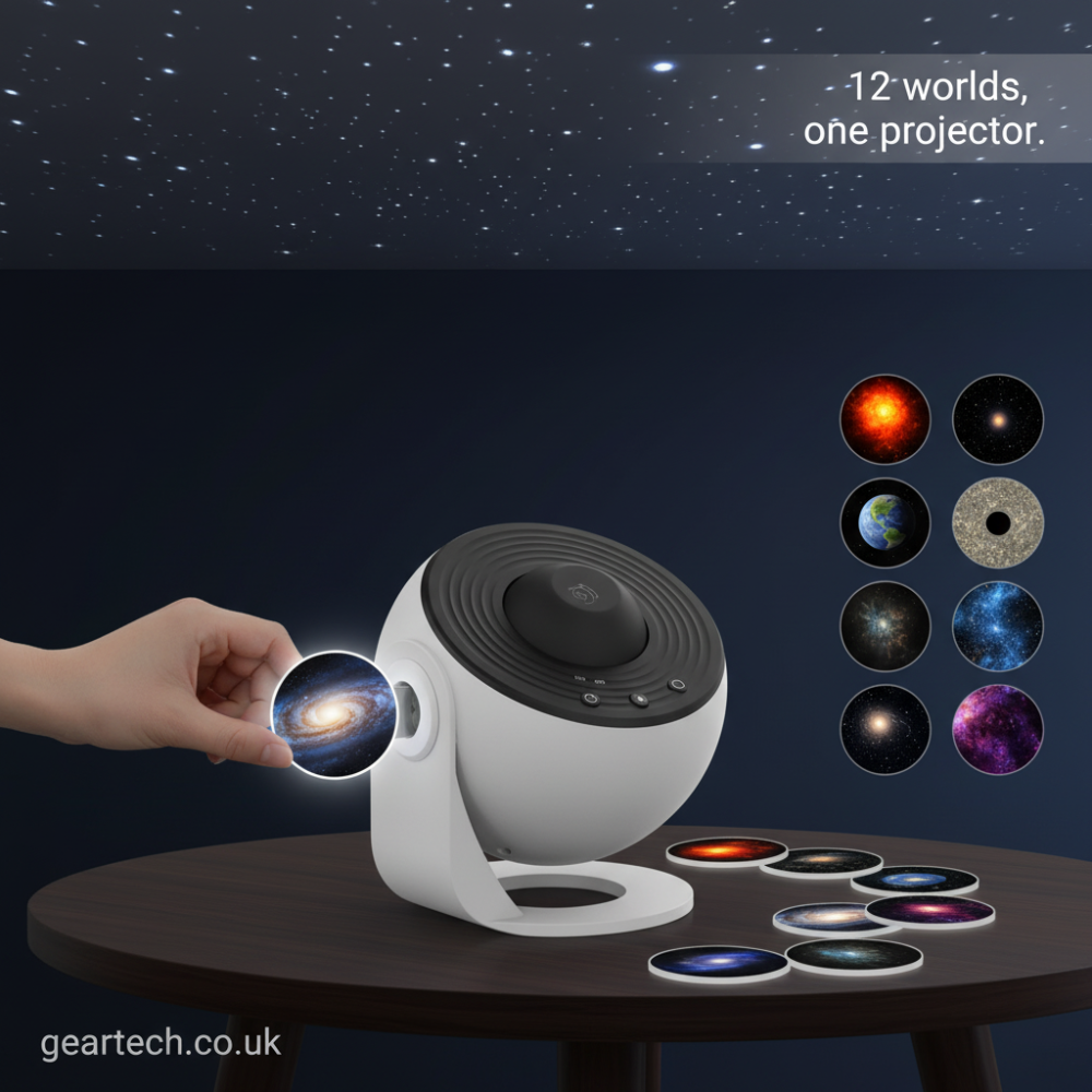 Magiczny zachwycający projektor gwiazd LED 360° obrotowy
