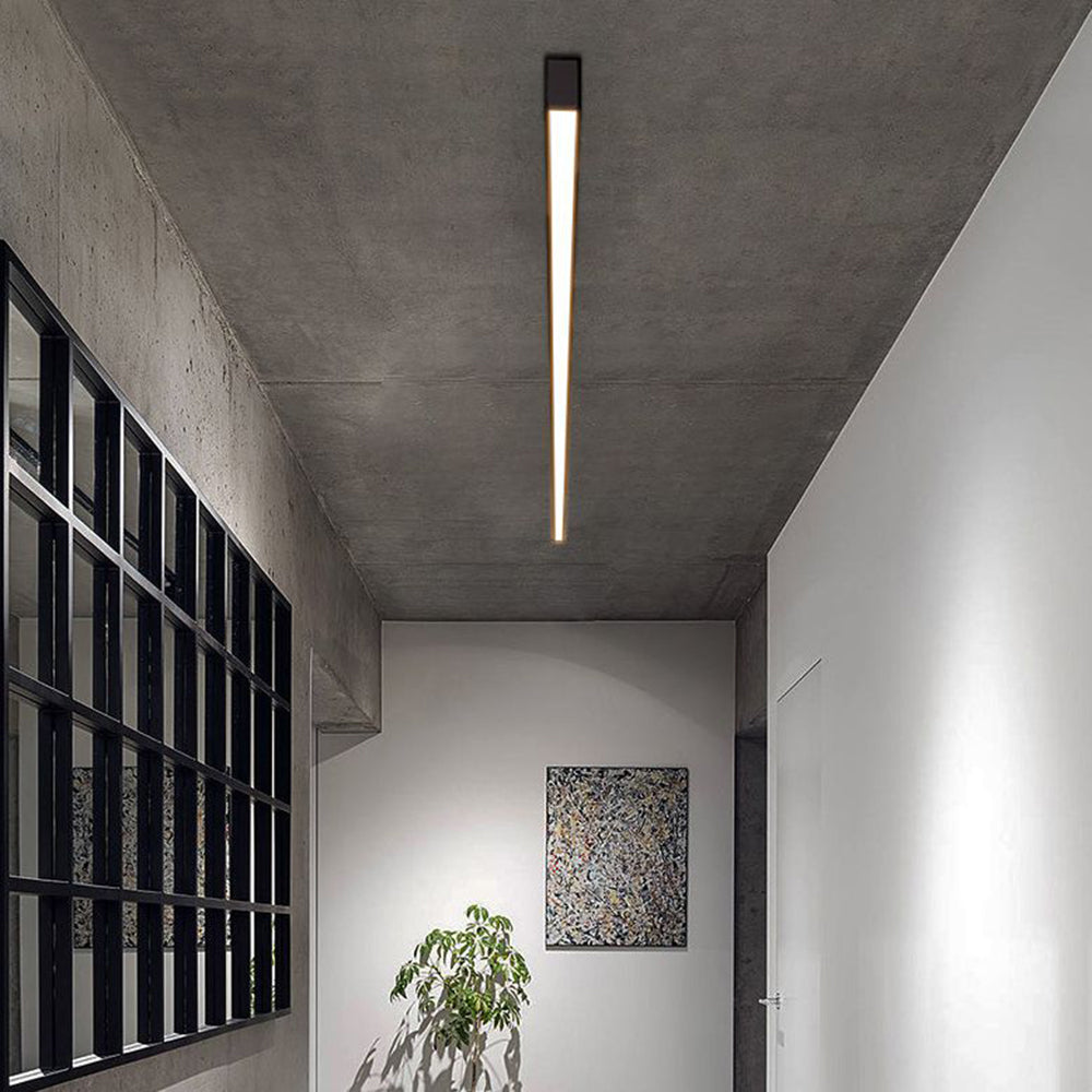 Nowoczesna Smukła Liniowa Lampa Sufitowa LED do Wnętrz