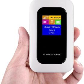 Wydajny router WiFi 5G LTE do kampera, campingu i pracy zdalnej