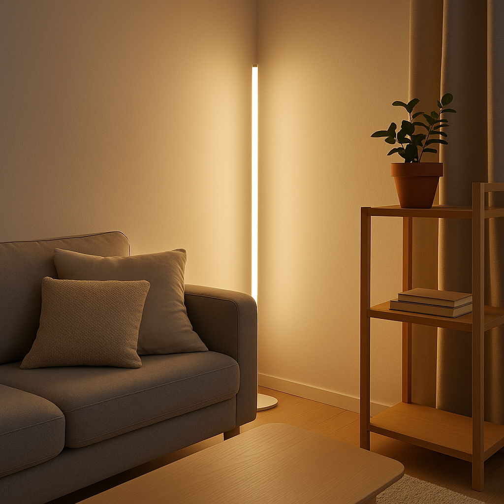 Skandynawska Lampa LED do Rogu