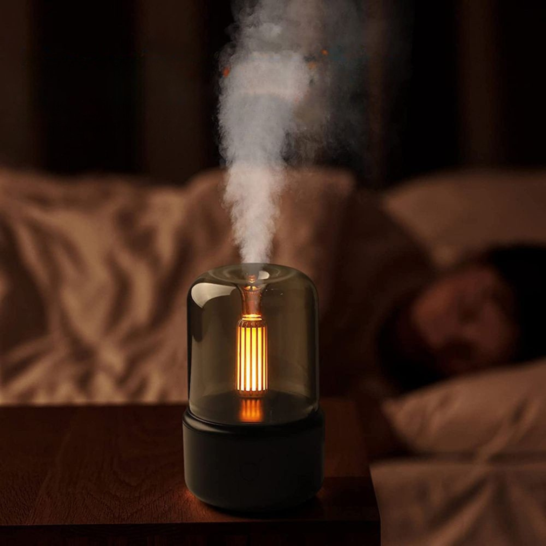 Kompaktowy ultradźwiękowy dyfuzor aromatów do domu