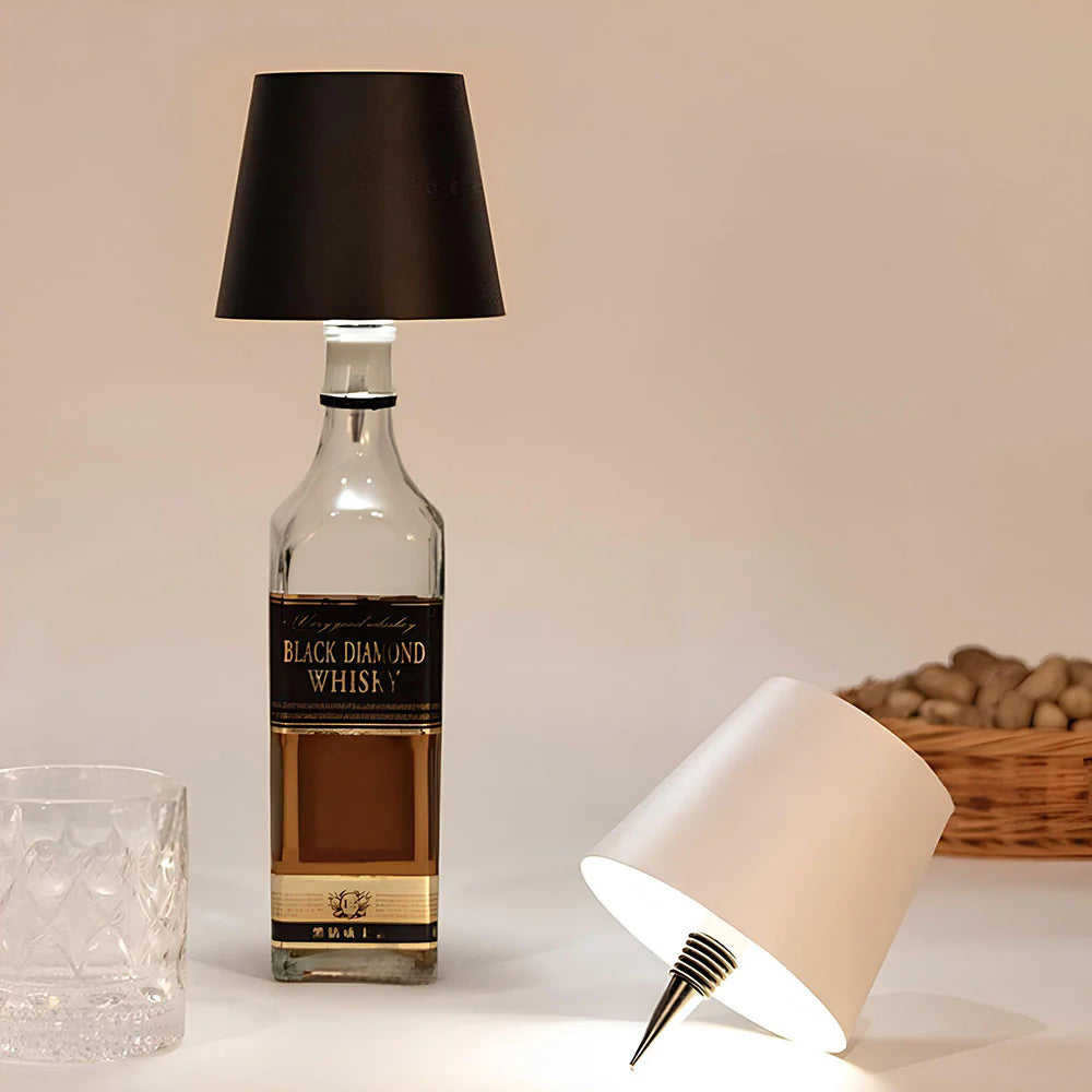 Kreatywna Ładowalna Lampa Dekoracyjna LED na Butelkę