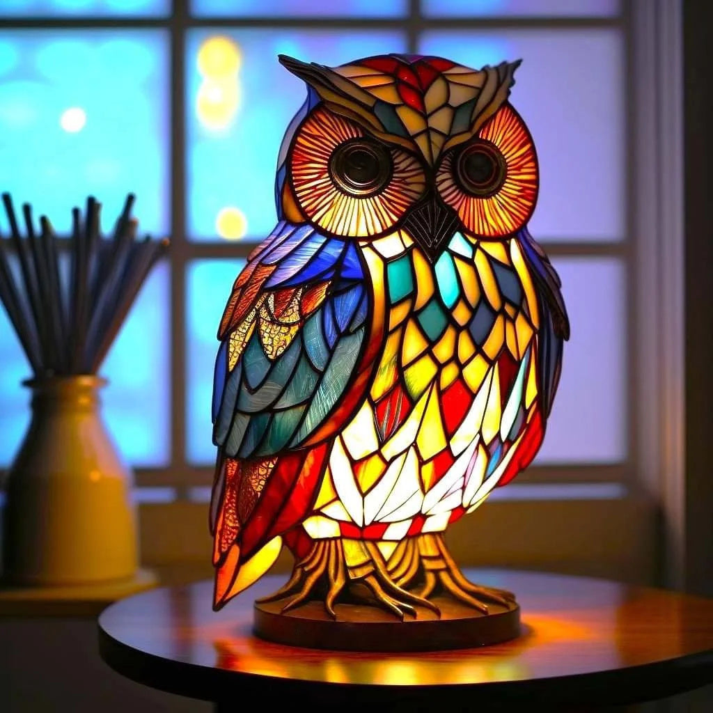 Żywa wielobarwna szklana zwierzęcia  lampa do dekoracji wnętrz