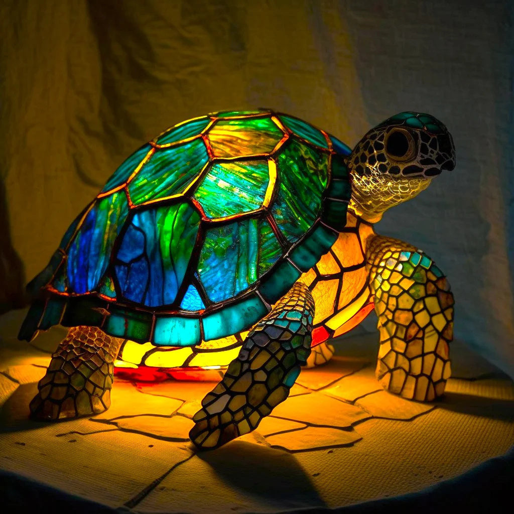 Żywa wielobarwna szklana zwierzęcia  lampa do dekoracji wnętrz