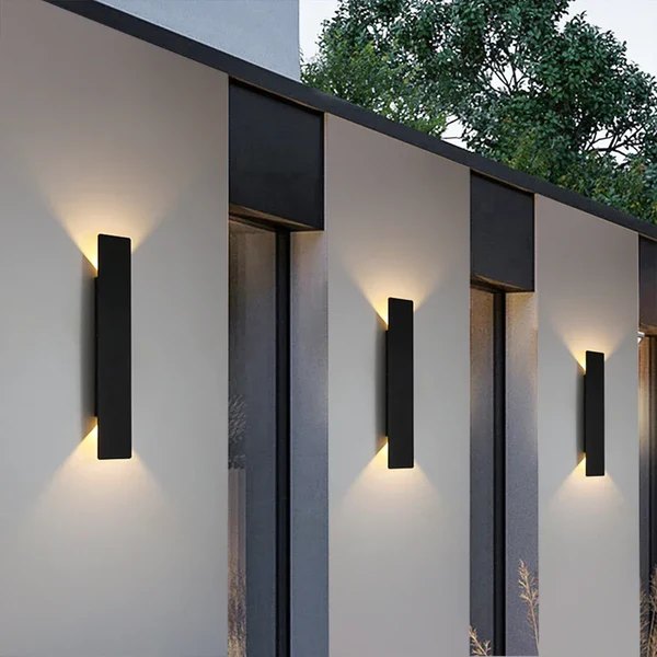 Trwała wodoodporna aluminiowa zewnętrzna lampa ścienna LED