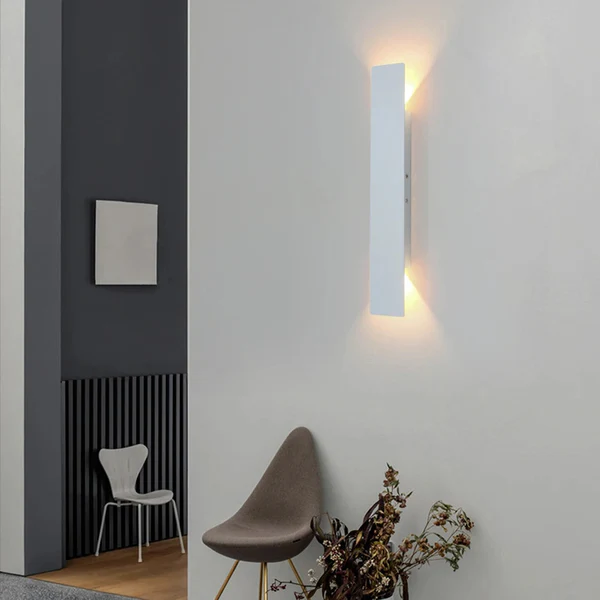 Trwała wodoodporna aluminiowa zewnętrzna lampa ścienna LED