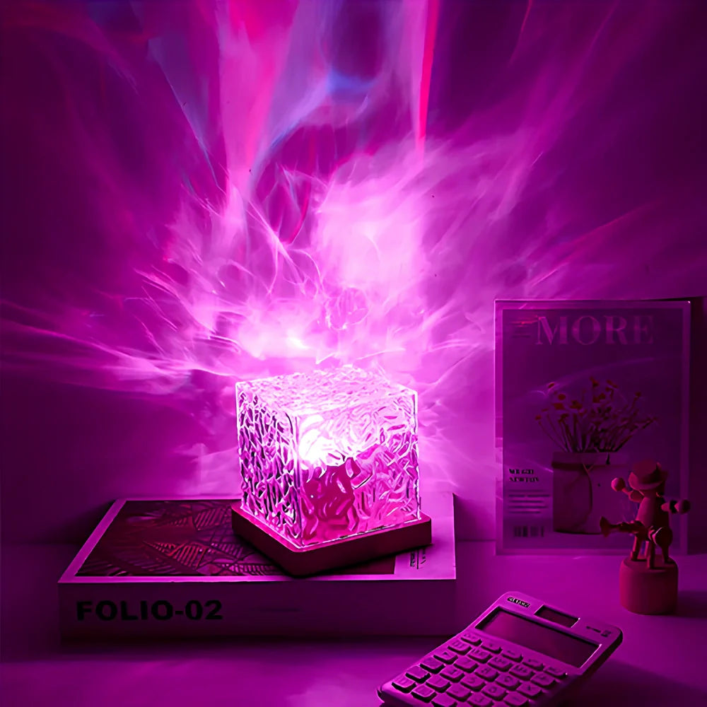 Stunning Colorful Ambient Lamp with Aurora Effect