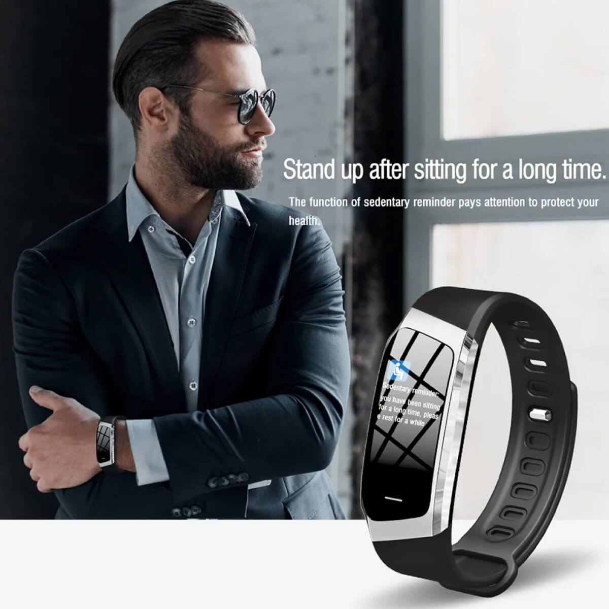 Sportowy Smartwatch z Pomiarem Ciśnienia, Pulsu i Monitorowaniem Snu